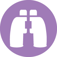 Research Binocular Icon